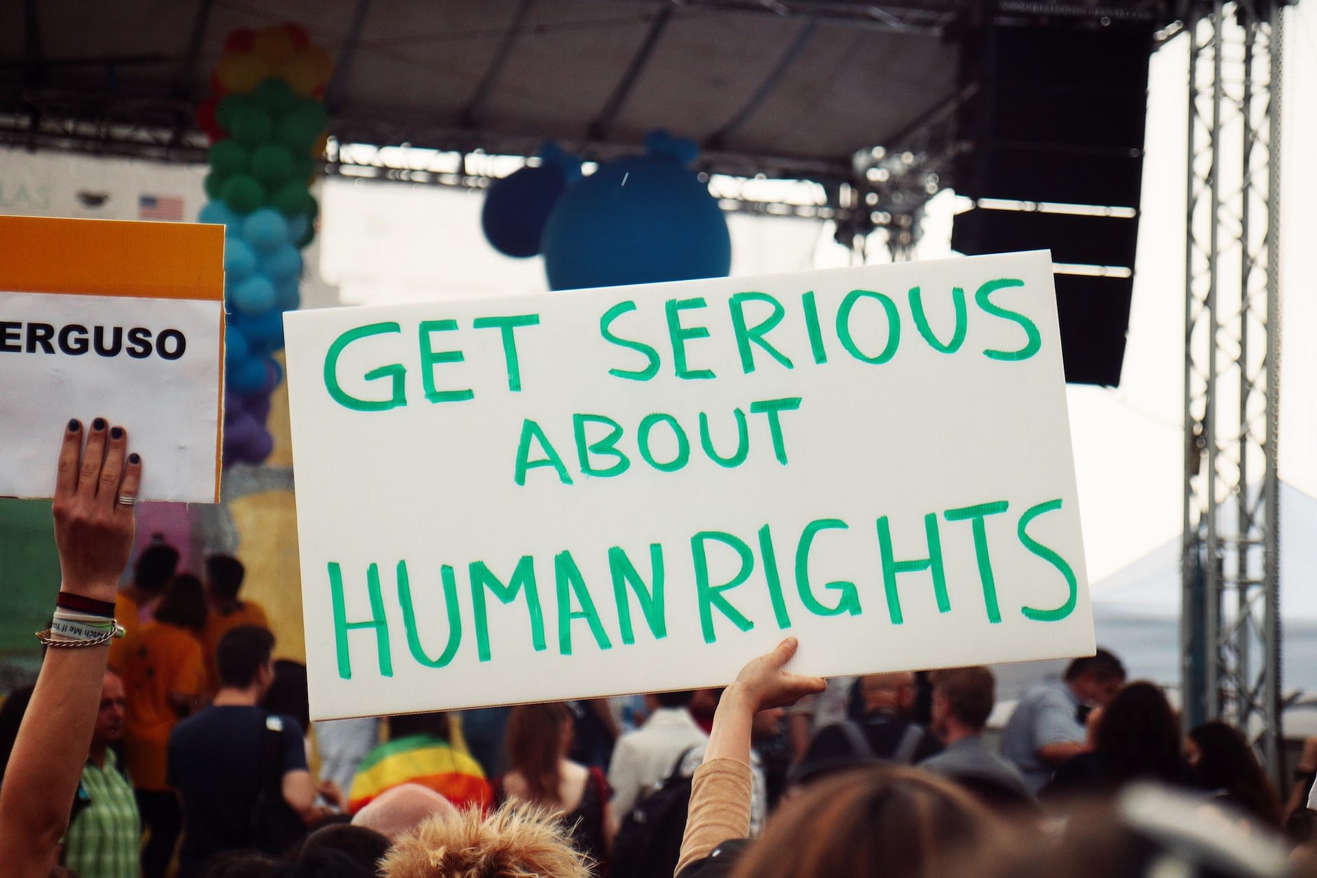 get serious about human rights