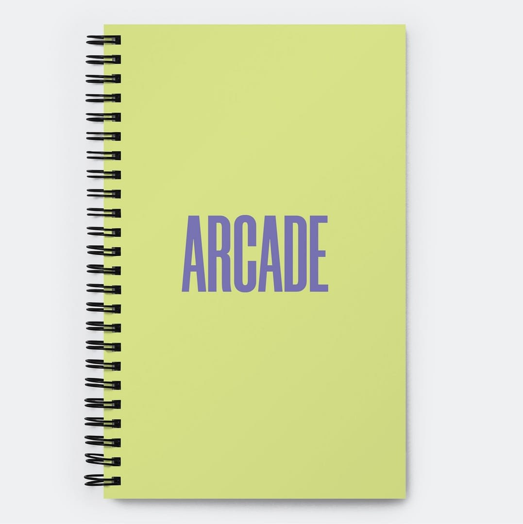 spiral notebook