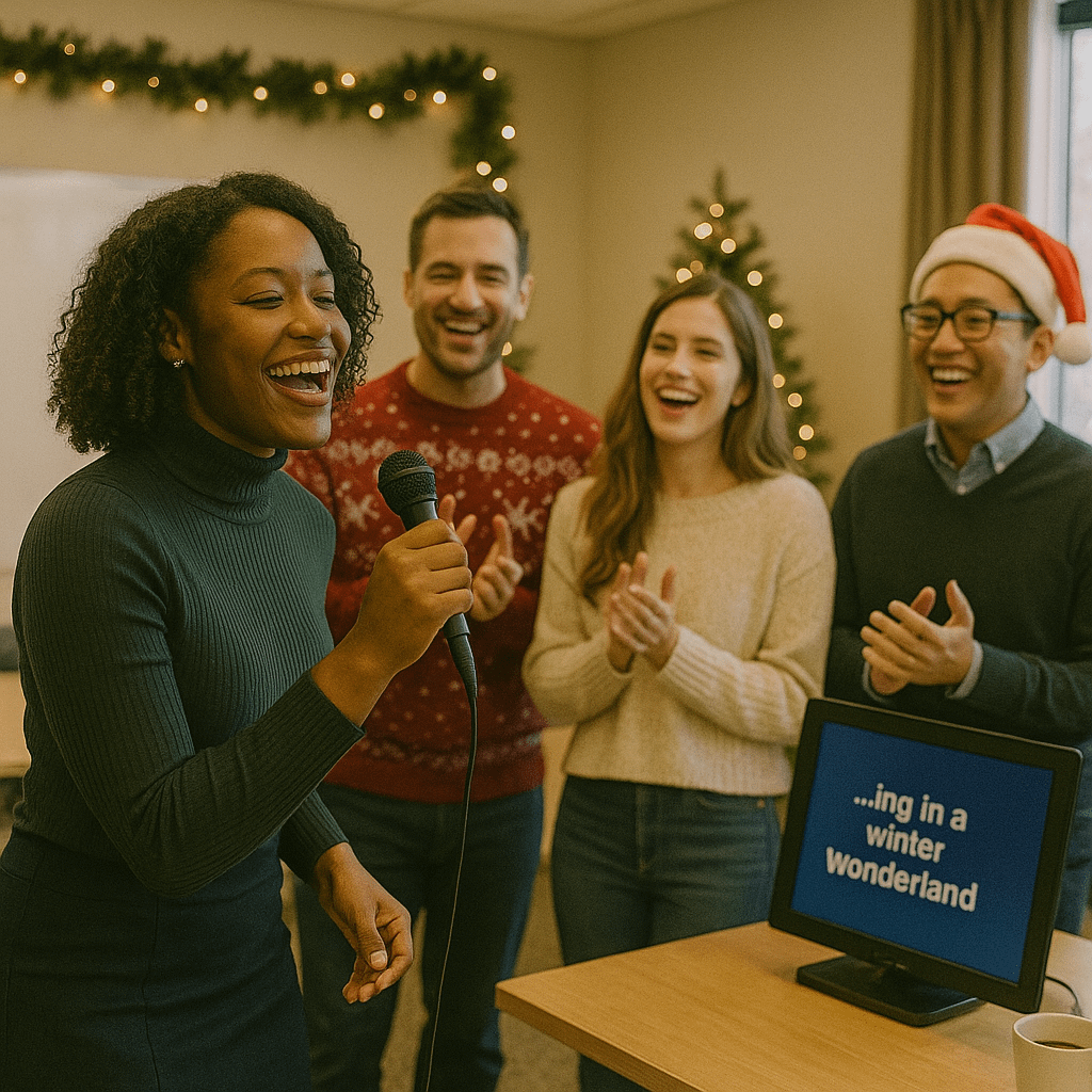 Holiday Playlist & Karaoke Challenge