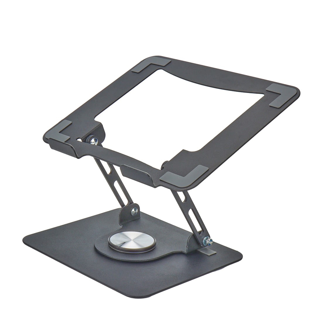 Swivel Laptop Stand Black