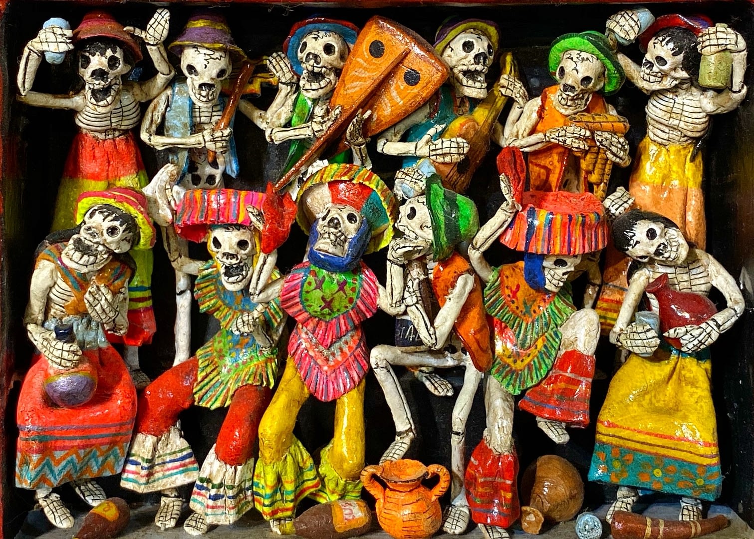 day of the dead dolls celebrating life and death