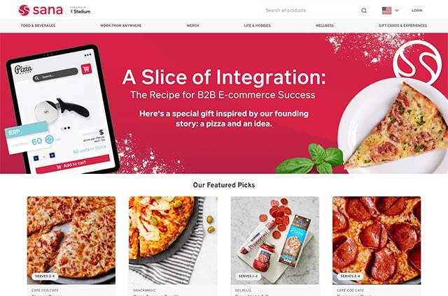 sana ecommerc shop