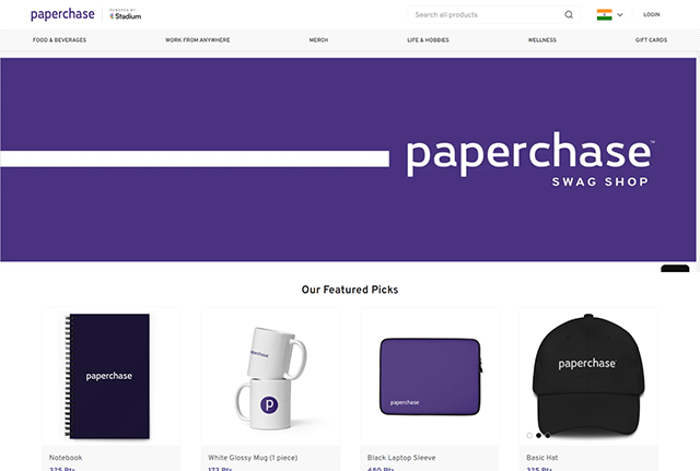 paperchase banner