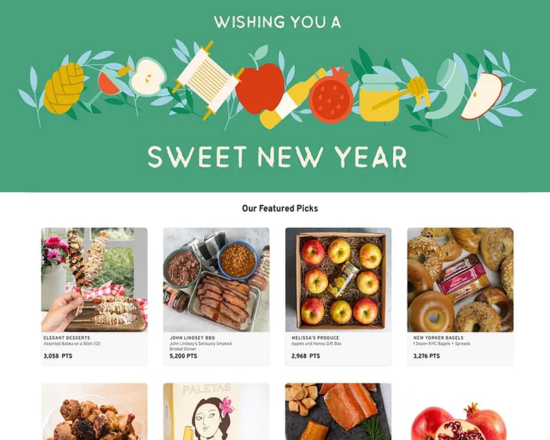 jewish new year shop