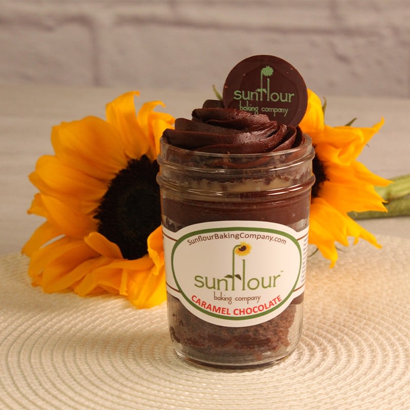 Chocoholic Cake Jar Sampler