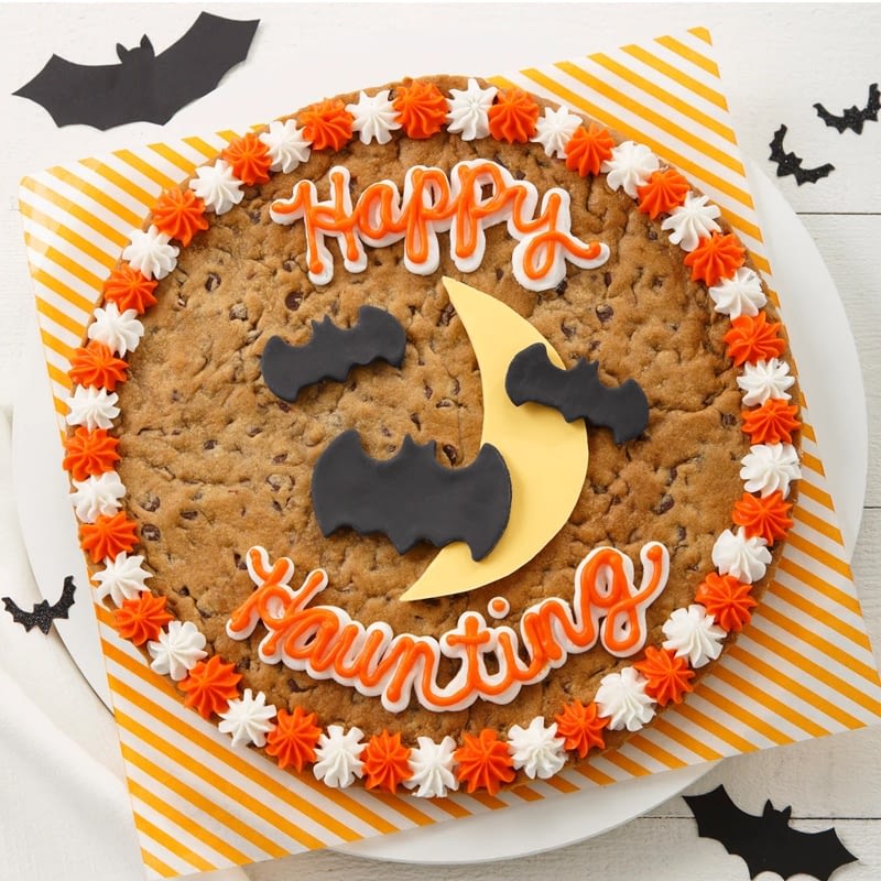 Spooky Halloween Cookie Cake