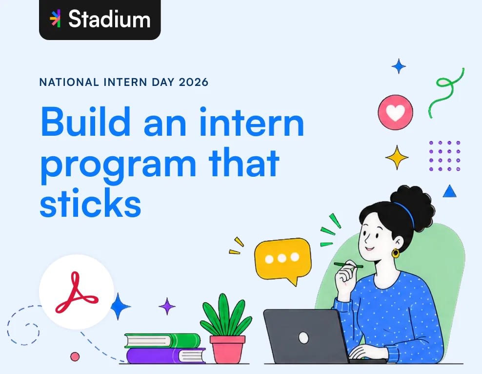 intern day banner
